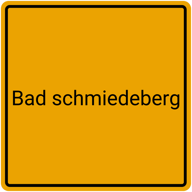 Meldebestätigung Bad Schmiedeberg